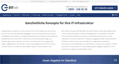 Desktop Screenshot of bitinfo.de