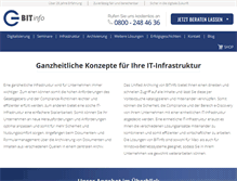 Tablet Screenshot of bitinfo.de